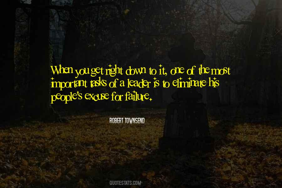 No Excuse For Failure Quotes #1064653