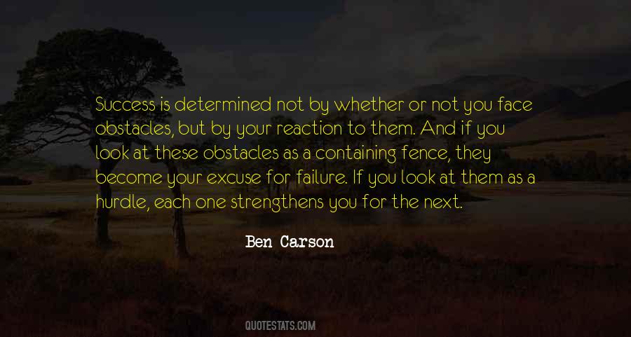 No Excuse For Failure Quotes #211611