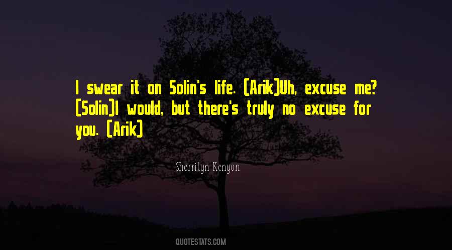 No Excuse Quotes #1134044