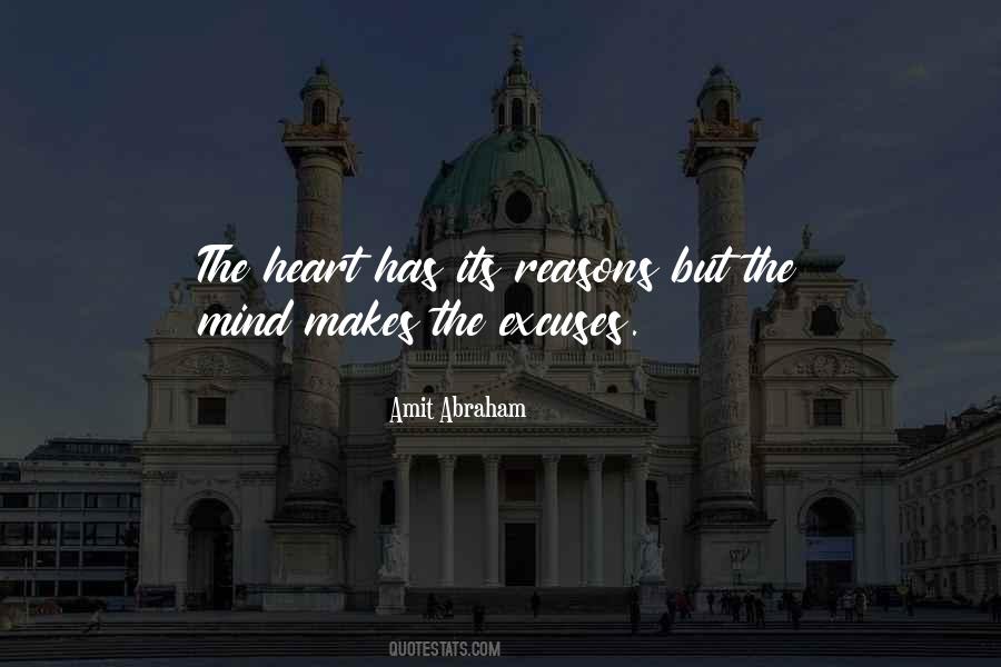 No Excuses Love Quotes #1417409