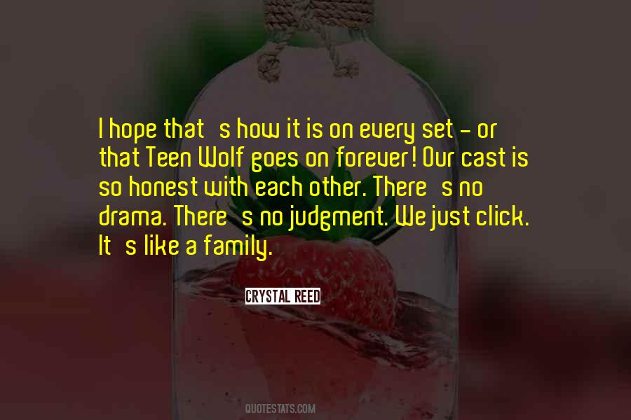 No Family Drama Quotes #214709