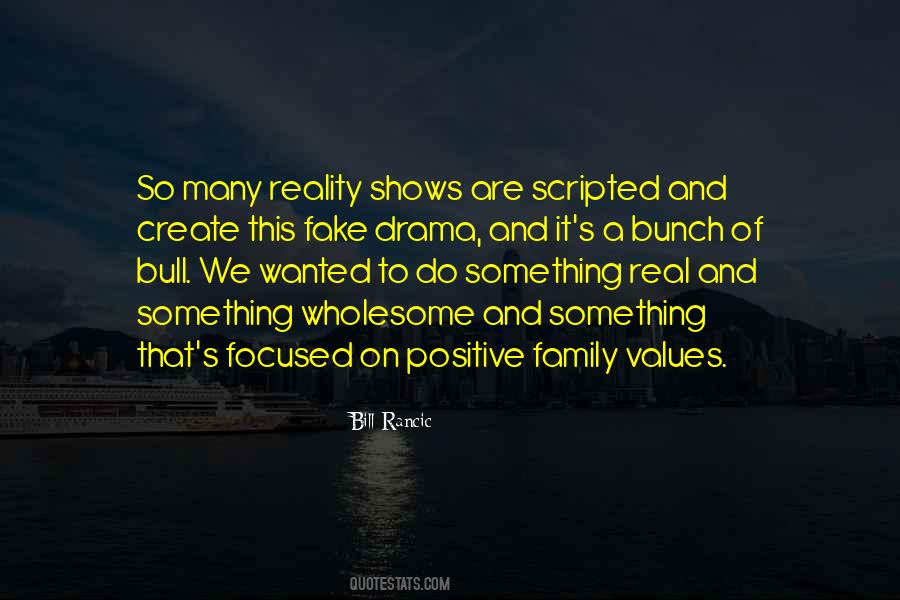 No Family Drama Quotes #535747