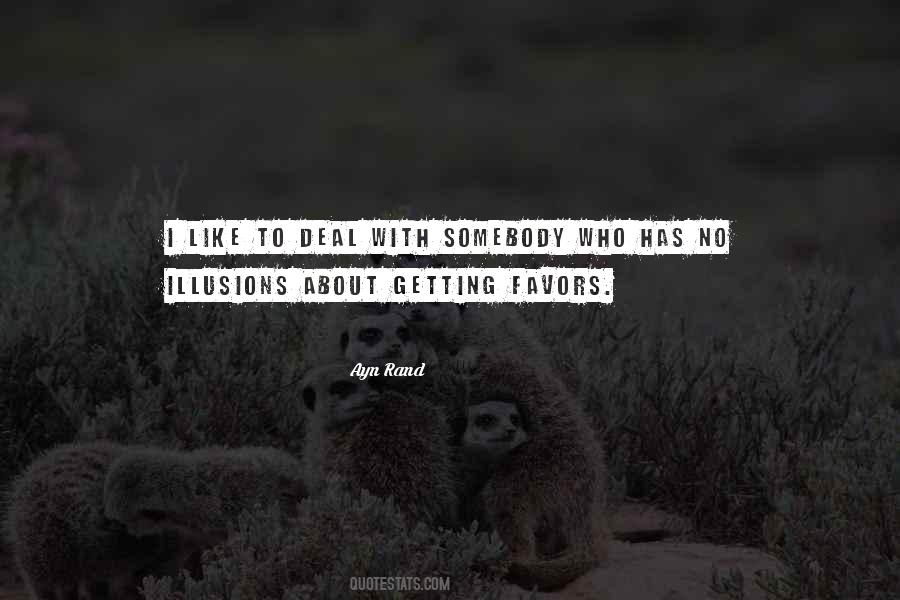 No Favors Quotes #156727