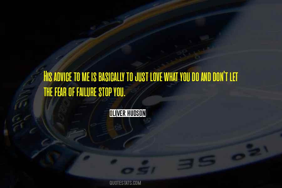 No Fear Of Failure Quotes #159945
