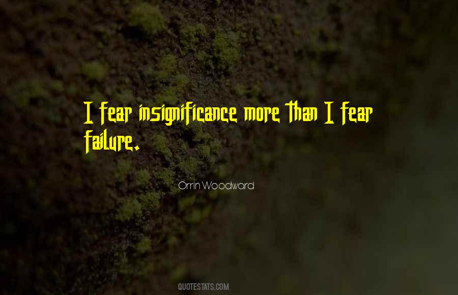 No Fear Of Failure Quotes #52137
