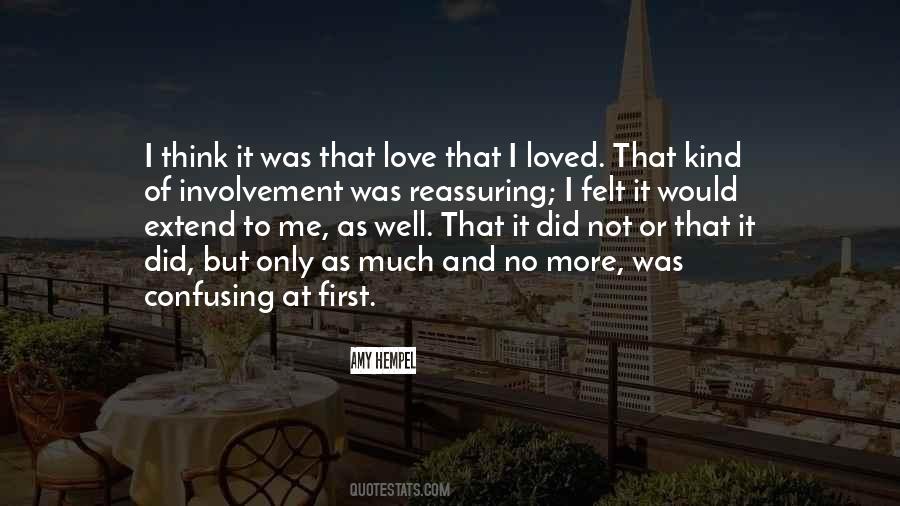 No First Love Quotes #417184