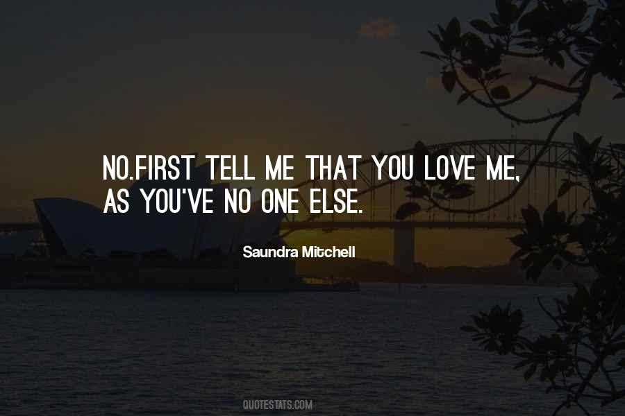 No First Love Quotes #541192