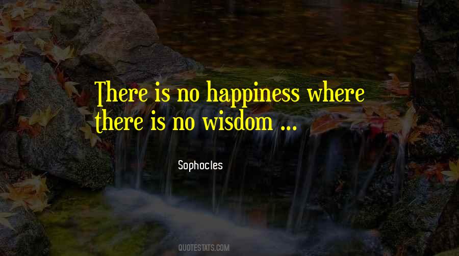 No Happiness Quotes #270533
