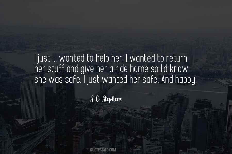 No Help In Return Quotes #791812