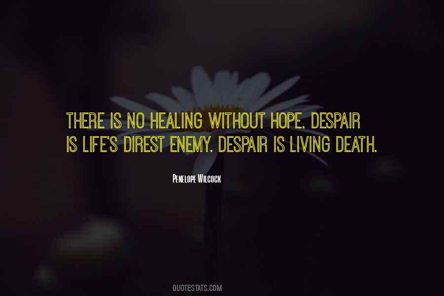 No Hope Life Quotes #441869