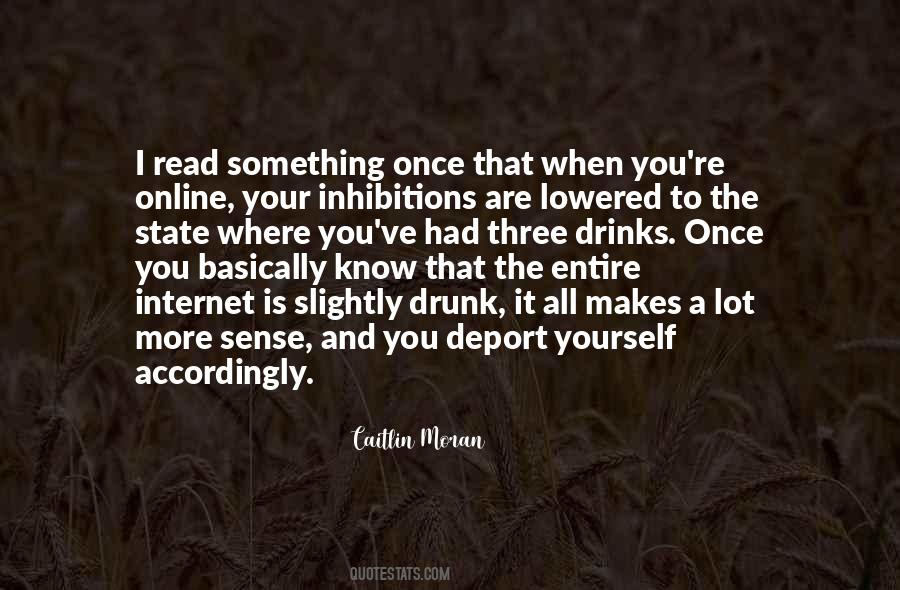 No Inhibitions Quotes #806027