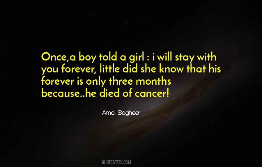 Quotes About Cancer Death #452859