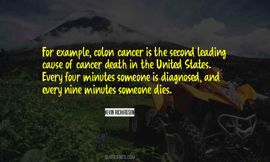 Quotes About Cancer Death #694345