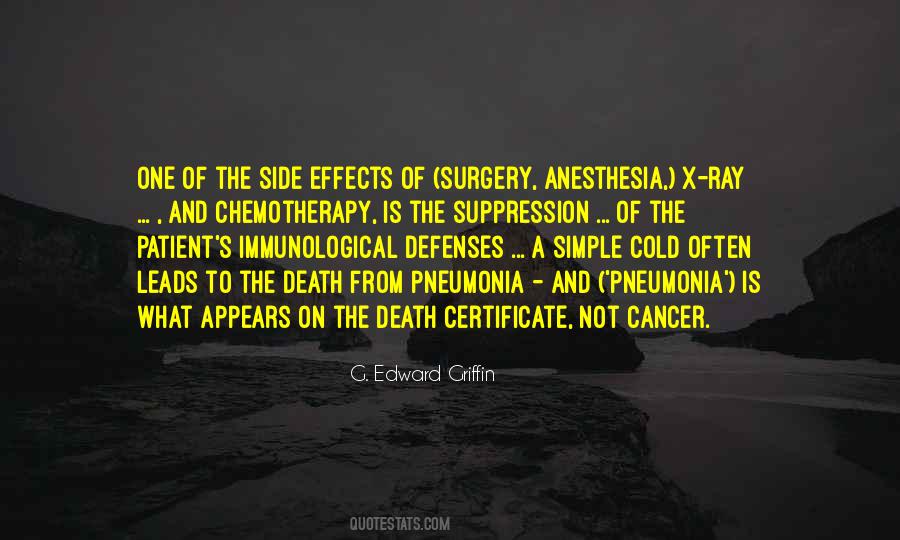 Quotes About Cancer Death #932825