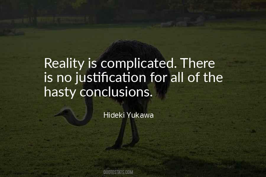 No Justification Quotes #27581