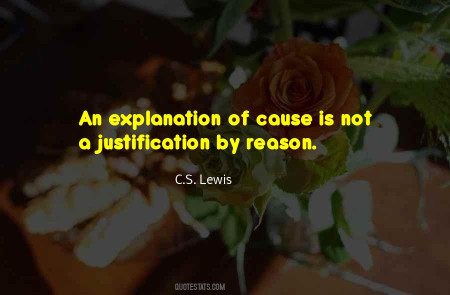 No Justification Quotes #28456