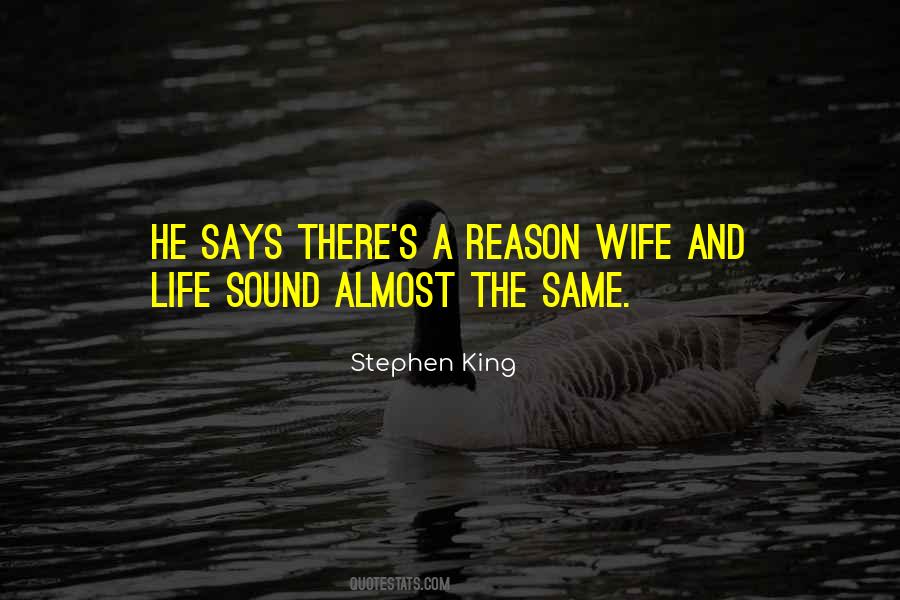 No Life Without Wife Quotes #102699