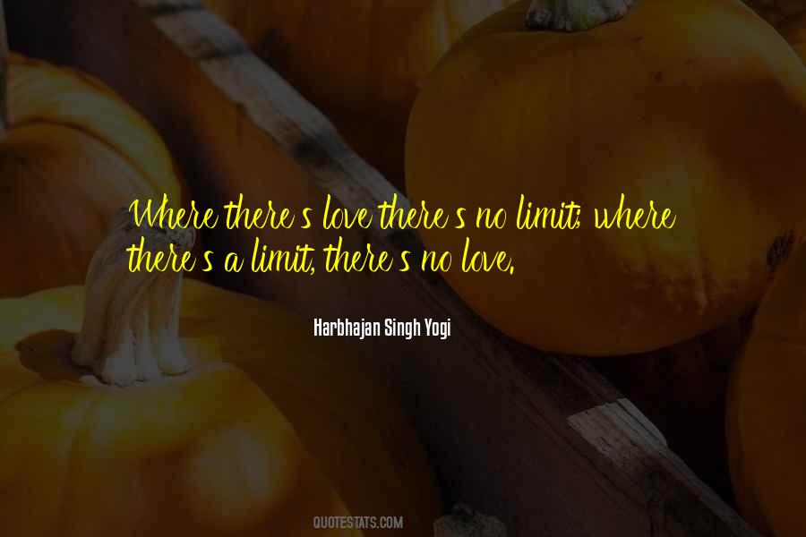 No Limits Love Quotes #1214372