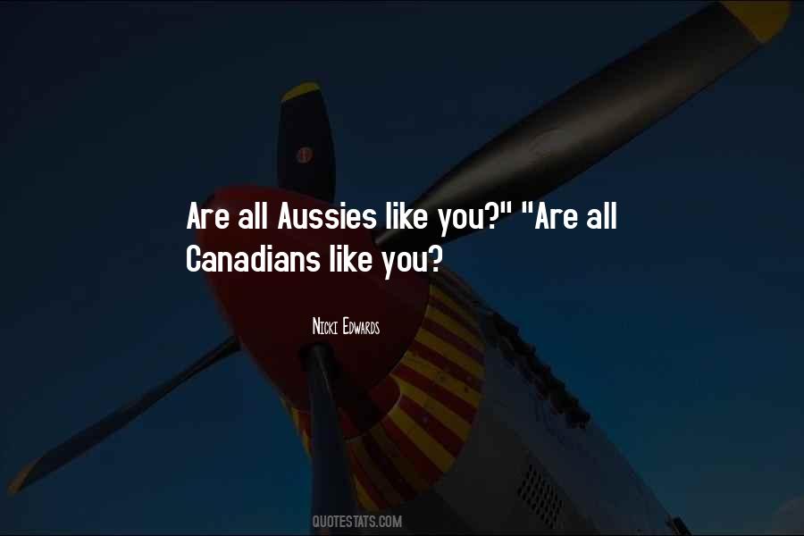 Quotes About Canadians #521732