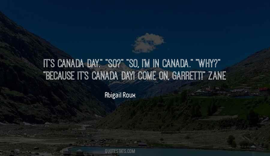 Quotes About Canada Day #675983