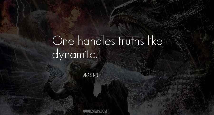 Quotes About Can't Handle The Truth #884604