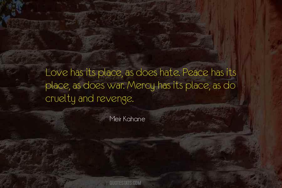 No Mercy War Quotes #437937