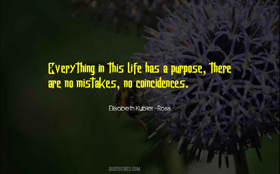 No Mistakes In Life Quotes #1693560