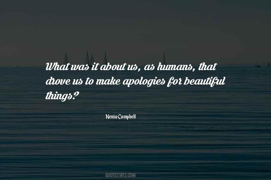 No More Apologies Quotes #135702