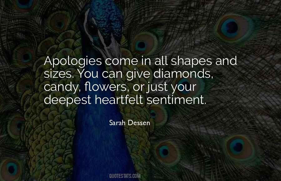 No More Apologies Quotes #70872