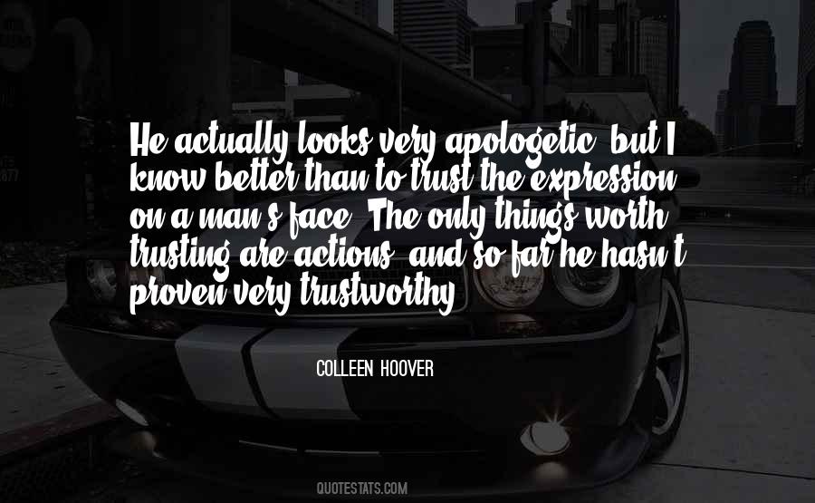 No More Apologies Quotes #98034