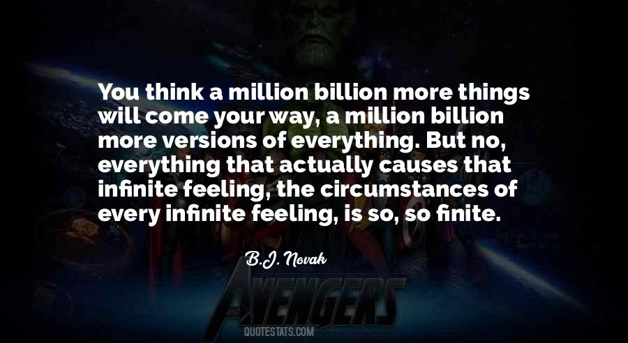 No More Feeling Quotes #1191847