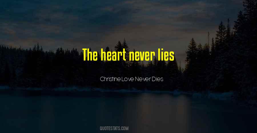 No More Lies Love Quotes #60025
