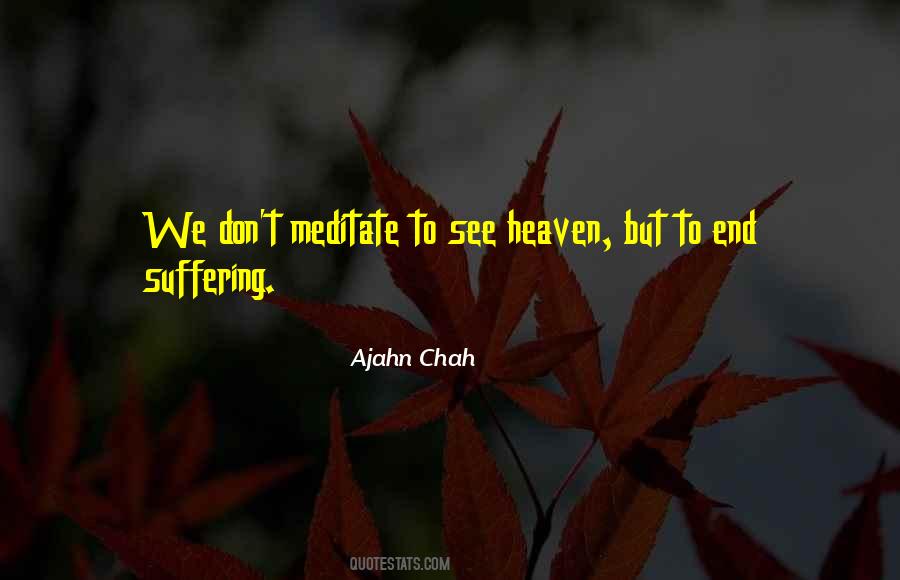 No More Suffering In Heaven Quotes #147995