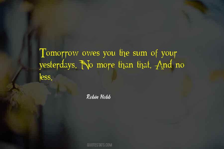 No More Tomorrow Quotes #532806