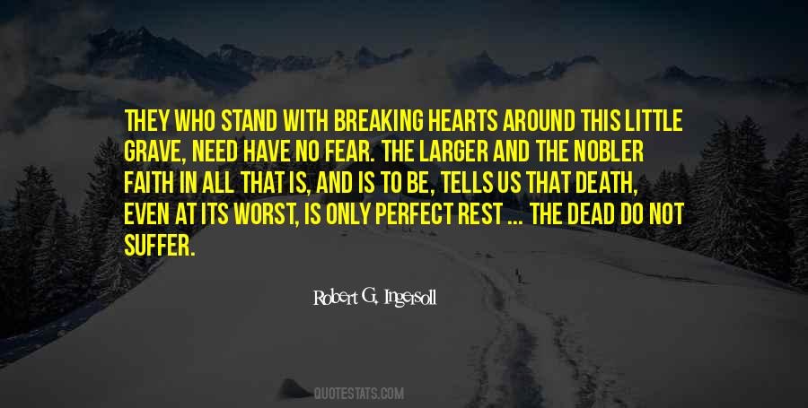 No Need To Fear Death Quotes #1862589