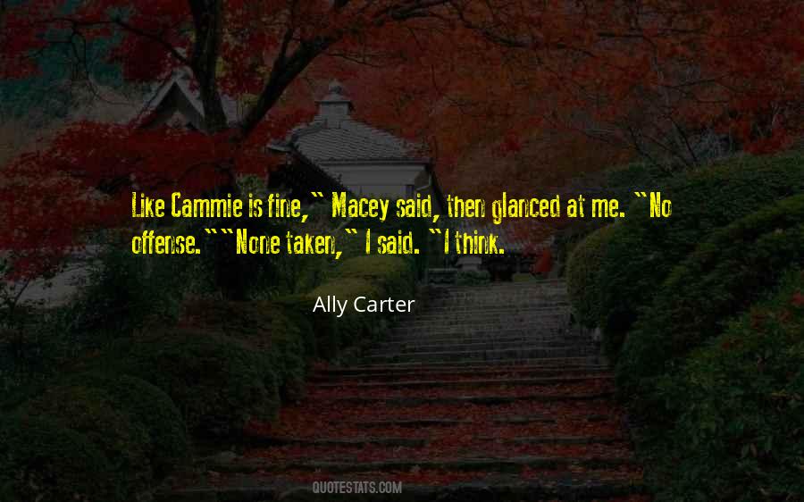 No Offense Taken Quotes #1048461