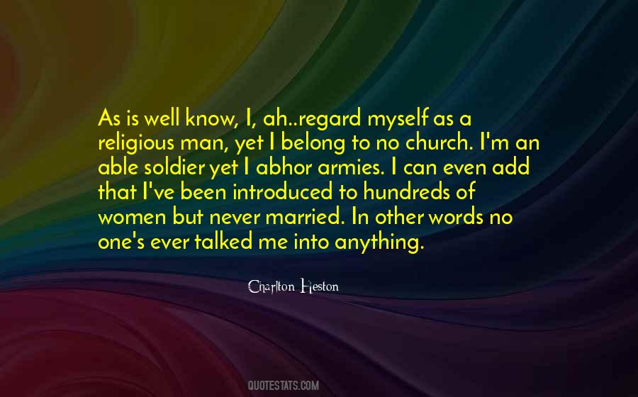 No One But Myself Quotes #1445758