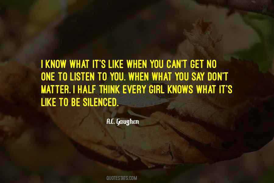 No One Can Be Like You Quotes #750166