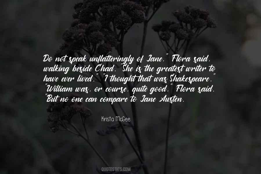 No One Can Compare Quotes #1805435
