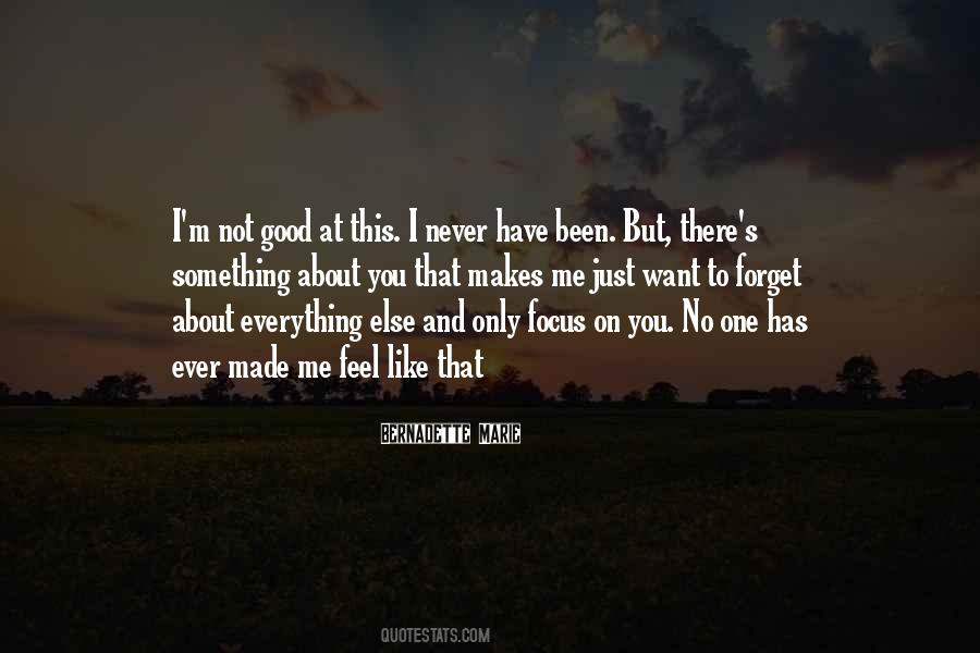 No One Else But You Love Quotes #1233025