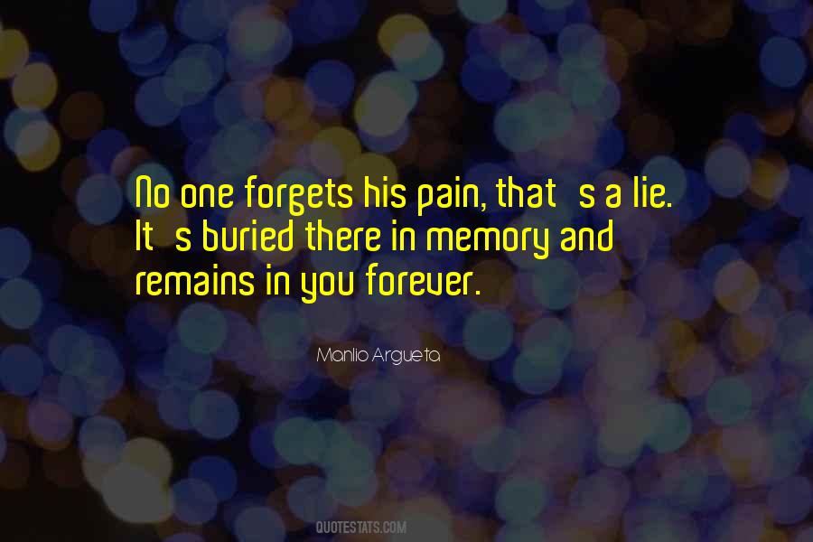 No One Forgets Quotes #1448902