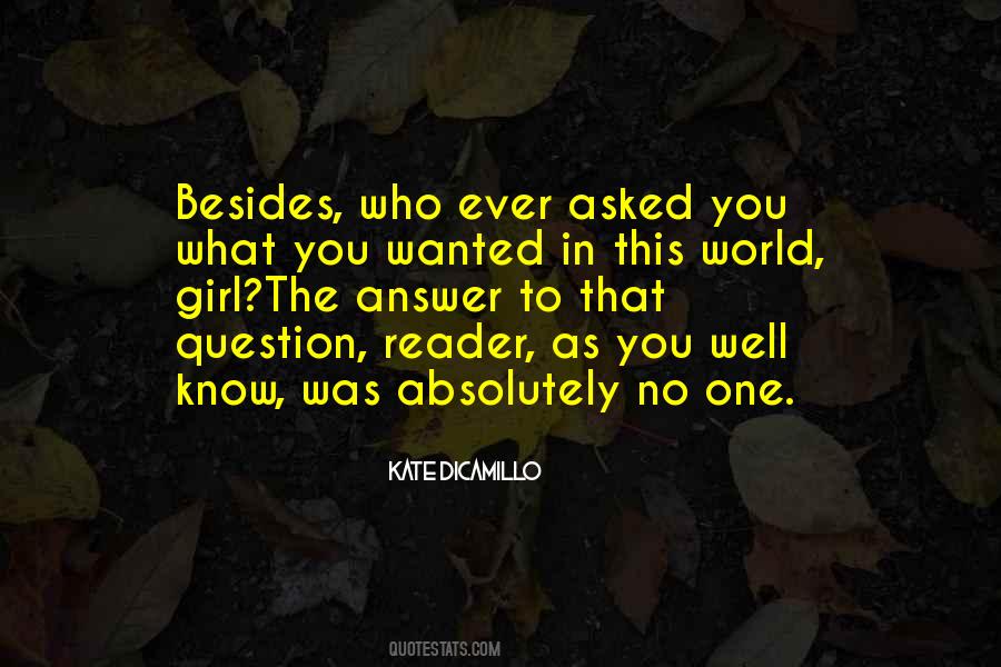 No One In The World Quotes #164500 No One In The World Quotes #164500