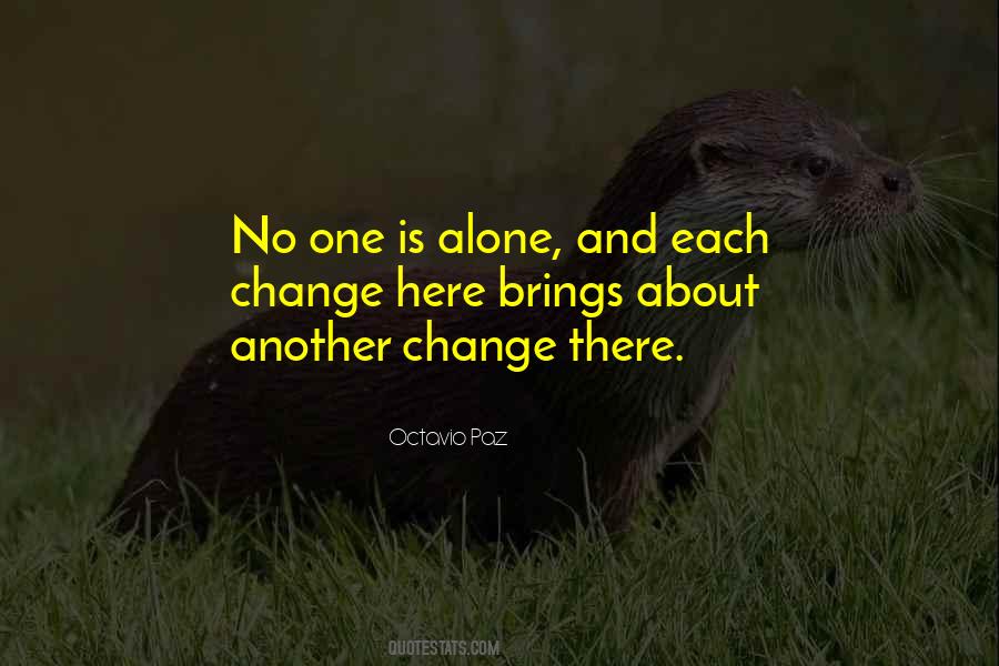 No One Is Alone Quotes #1513720