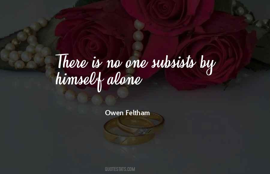 No One Is Alone Quotes #681305