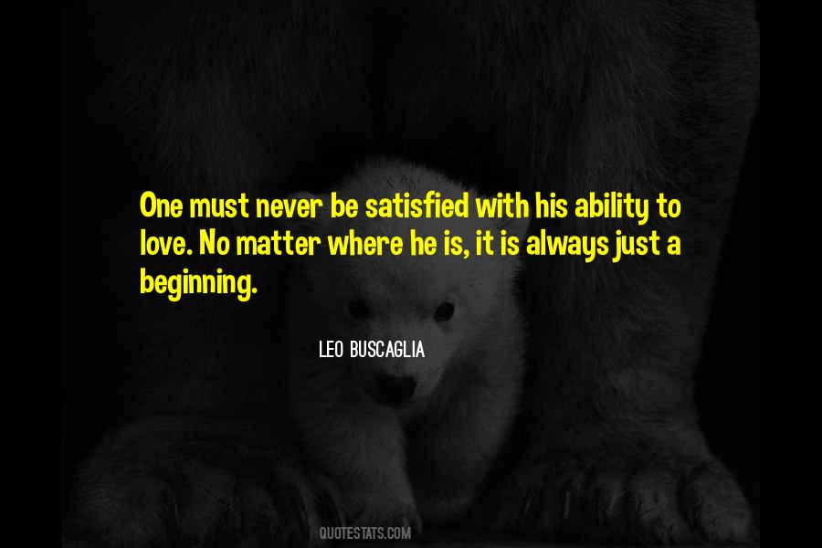 No One Satisfied Quotes #1710816