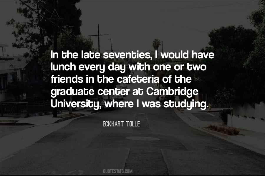 Quotes About Cambridge University #1405034
