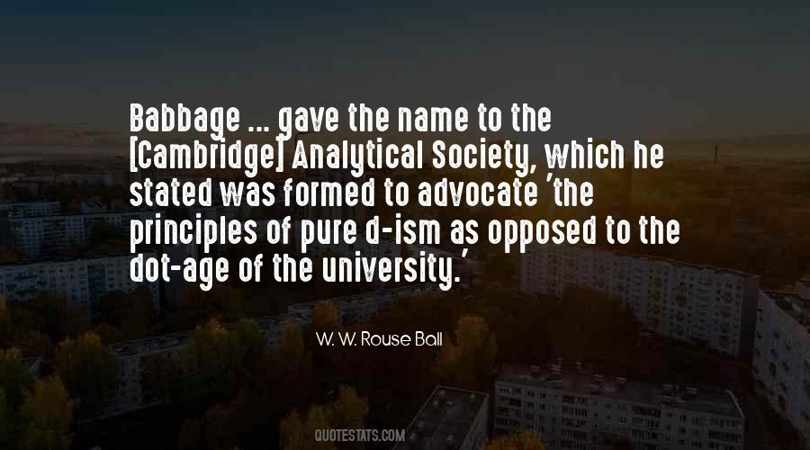 Quotes About Cambridge University #42418