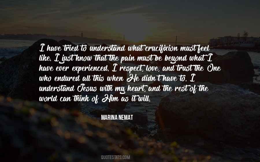 No One Understand My Pain Quotes #28046
