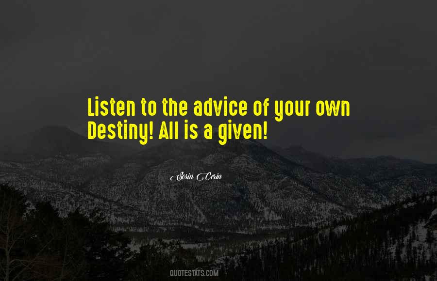 No One Will Listen Quotes #9469