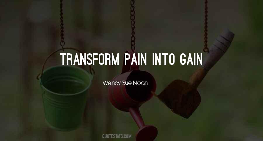 No Pain No Gain Best Quotes #50605
